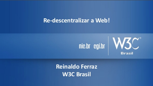 Primeira página da apresentação