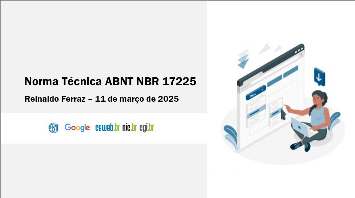 Primeira página da apresentação