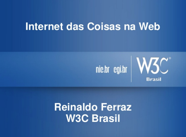 Primeira página da apresentação